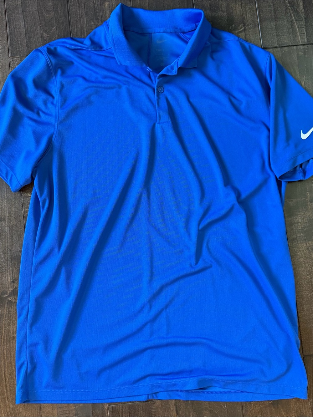 Nike Men’s Royal Blue Dri-FIT Polo Shirt